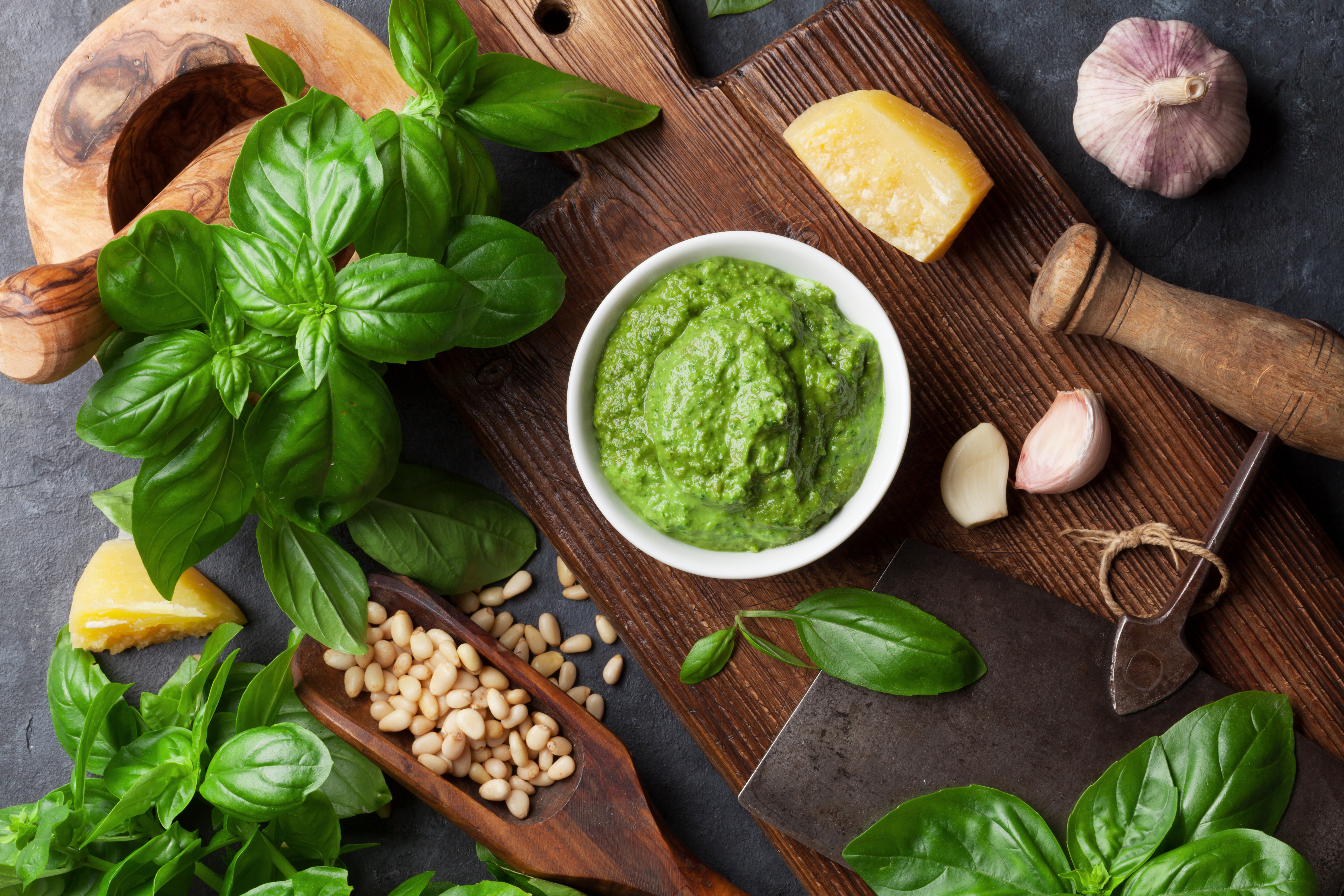 Pesto al mortaio